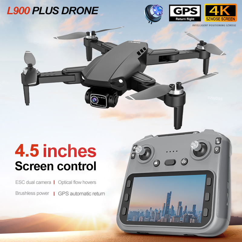 Fpv Brushless Rc Drone 4K - Дрон L900 PLUS GPS с камерой