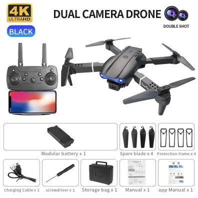 E99 K3 Pro 4K Дрон Складная дв – обзор и цена Fpv Brushless Rc Drone 4K