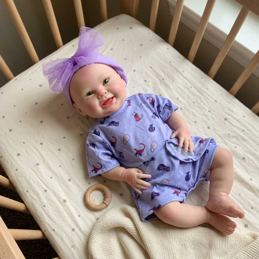 18-дюймовая силиконовая кукла  – обзор и цена Reborn Baby Doll Silicone Realistic