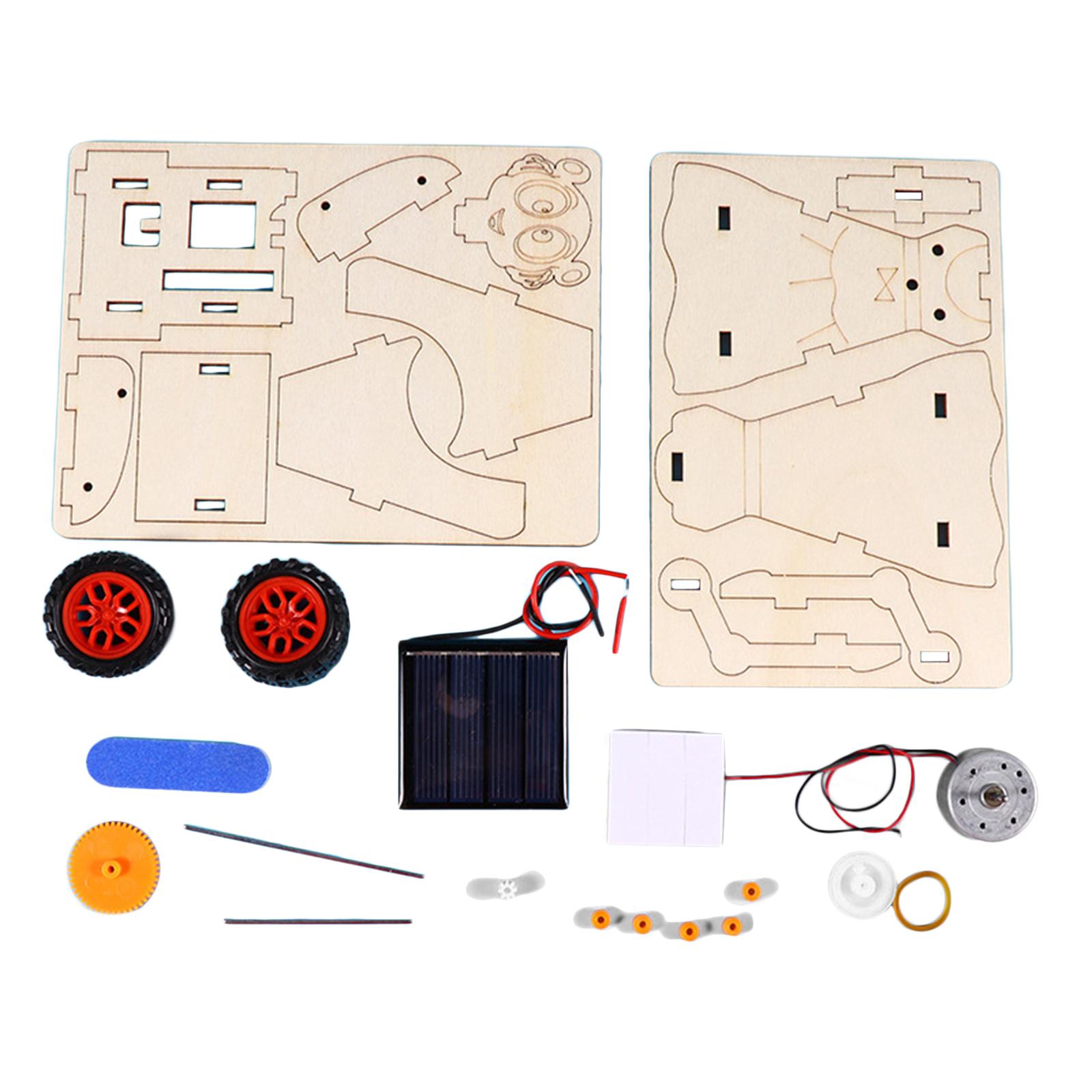Образовательный набор для сбор – обзор и цена Stem Solar Robot Kit For Kids