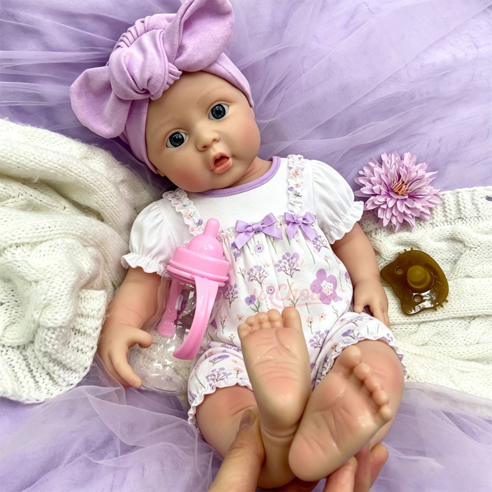 Кукла реборн из силикона, 42 с – обзор и цена Reborn Baby Doll Silicone Realistic