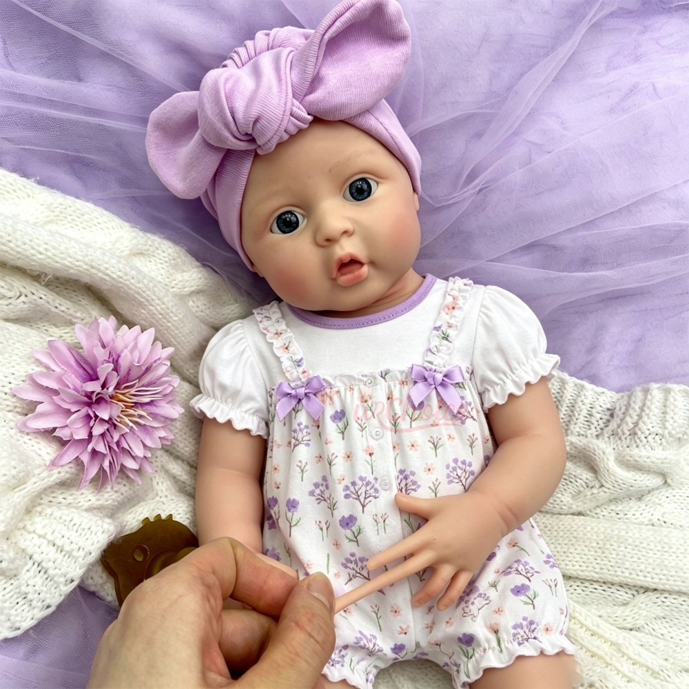 Кукла реборн из силикона, 42 с – обзор и цена Reborn Baby Doll Silicone Realistic