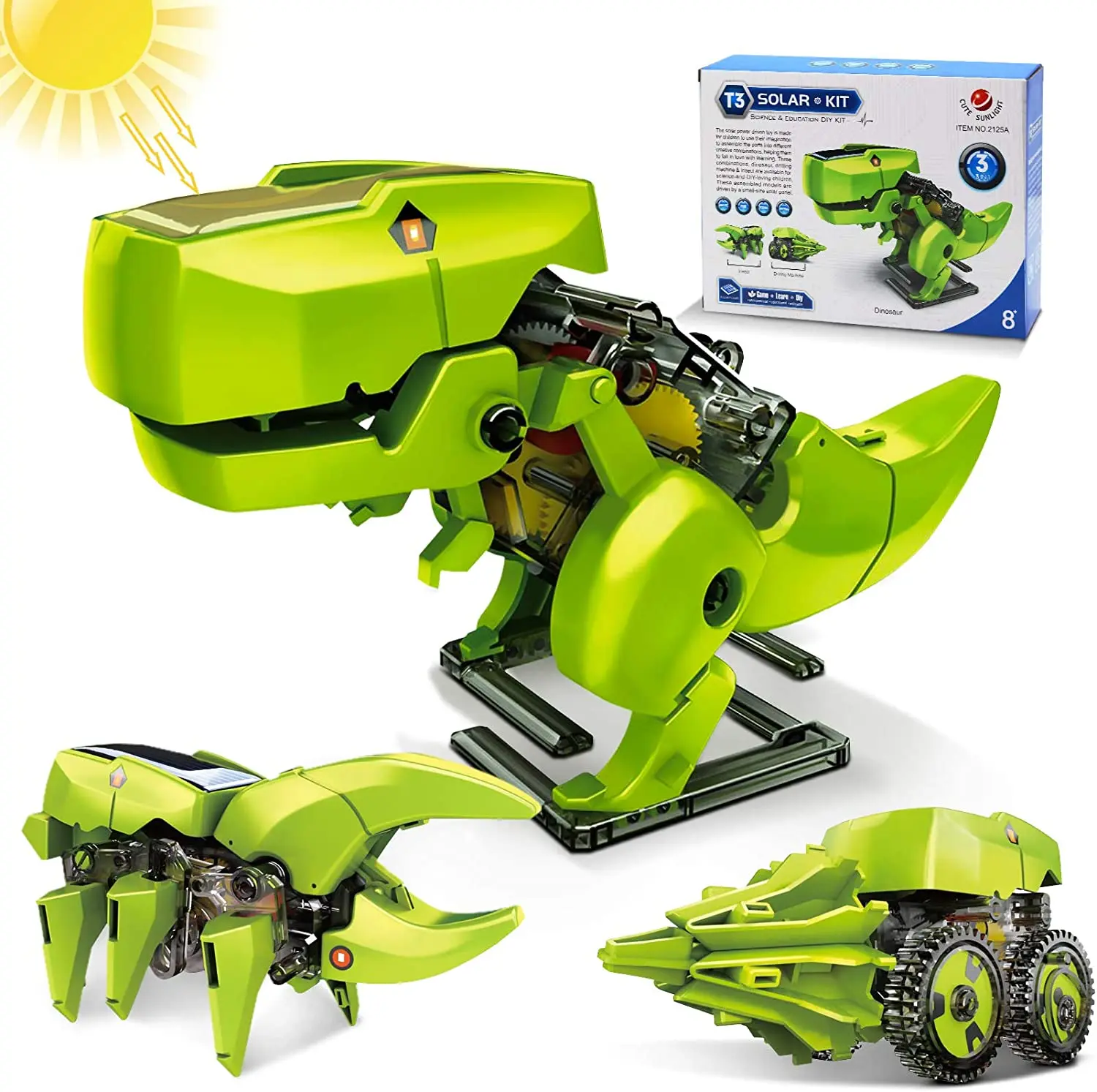 Наборы солнечных роботов, разв – обзор и цена Stem Solar Robot Kit For Kids