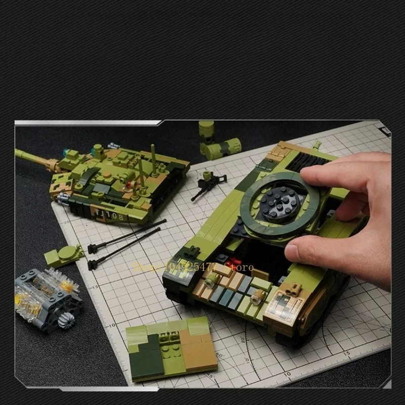Конструктор KEEPPLEY, модель о – обзор и цена Lego Compatible Military Tank