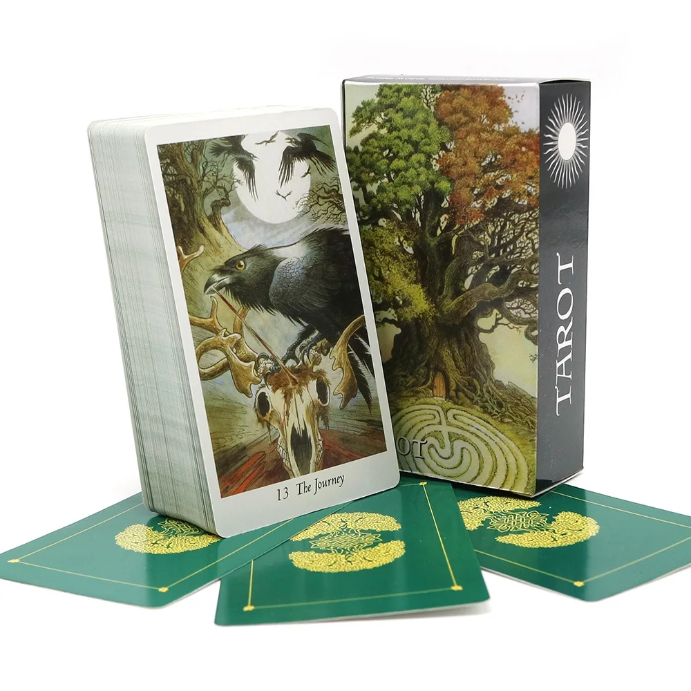Карты Таро из дикого дерева 78 – обзор и цена Tarot Cards Deck With Guidebook